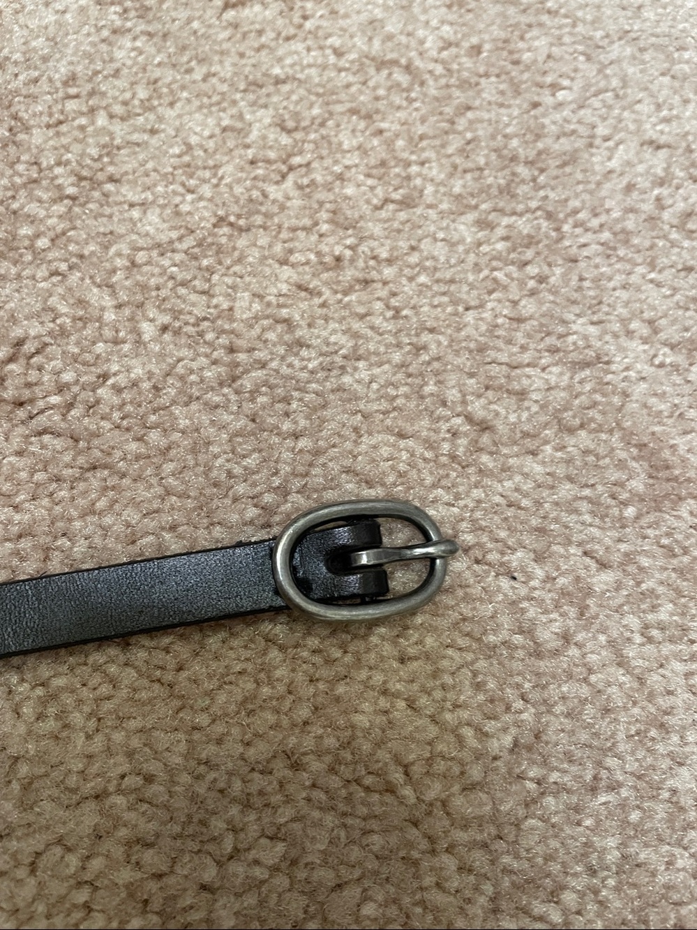 J.Crew M embroidered brown belt and J. Jill black XS/S belt with metallic studs - Picture 8 of 11